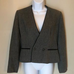 Evan Picone gray suit jacket